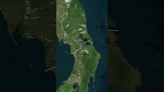Canal de Panamá Map animation zoom in, Map canal panama