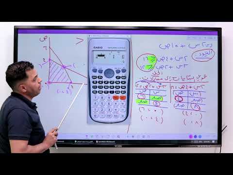 شرح مادة رياضيات الاعمال البرمجه الخطيه انتظام فقط مع دكتور شمس الروبي