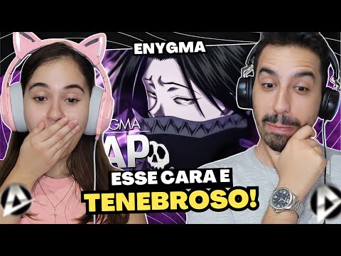 ELE É TÃO FORTE ASSIM? Reagimos ao Rap do Feitan (Hunter X Hunter) | Rising Sun | Enygma 48 | React🔥