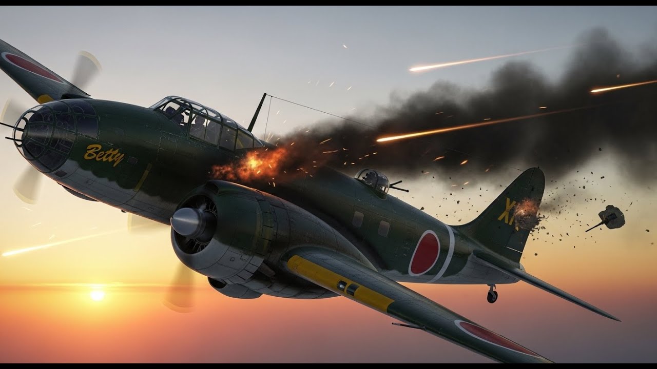 Mitsubishi G4M Betty: The Long-Range Bomber That Burned Its Crews (WW2)