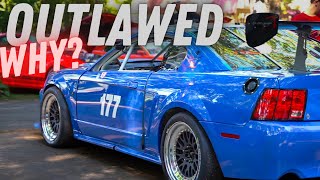 From Glory to Ban: The Story of the Outlawed Mustang Race Car