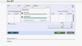 Files in Xero