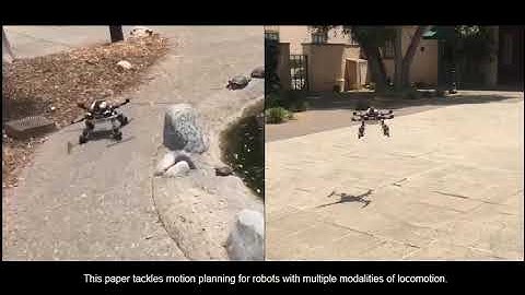 Energy-Efficient Motion Planning for Multi-Modal Hybrid Locomotion