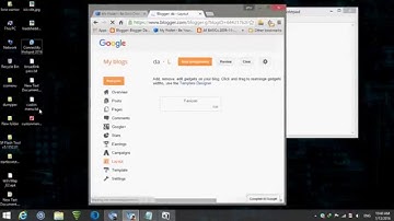 how to add custom navbar or menu bar in blogger