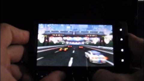 Need for Speed Shift Demo on Motorola Droid X