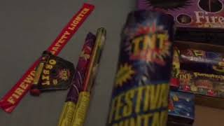 Aldi TNT Fireworks Astro selection box 2018