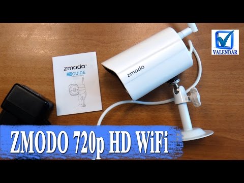 Apžvalga Zmodo 720p HD WiFi ZM-w0007 IP kamera
