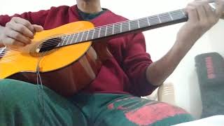 Video thumbnail of "Vennila Kombile Rapadi guitar"