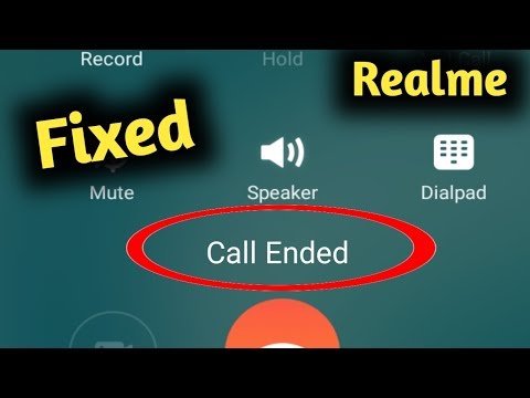 Realme Call Ended Problem Solved