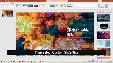 How to Change Slide Size in PowerPoint 2019
