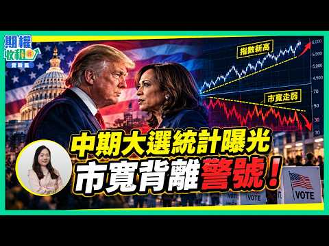 美股表面創新高，內部已轉弱？指數升、市寬跌｜中期大選歷史數據揭示後市走勢【期權收租寶 實戰攻略】2026-9-28 #期權