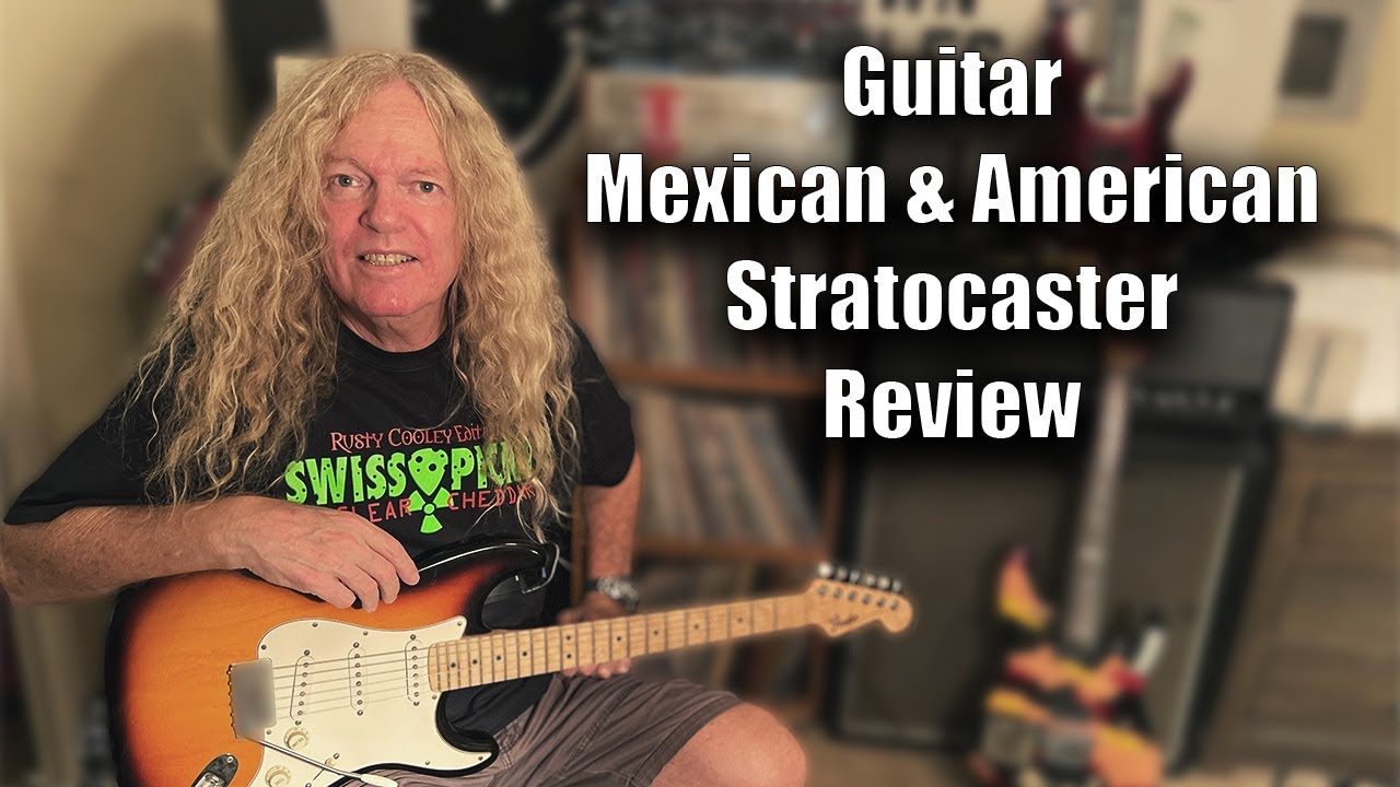 Guitare mexicaine et amricaine Stratocaster   valuation du produit