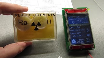 Testing various radioactive sources with DIY GC-20 Geiger counter