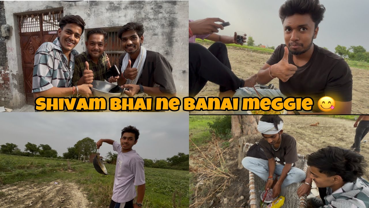 Shivam bhai ne banayi maggie #vlog #newvlog #rihanpandit #masti