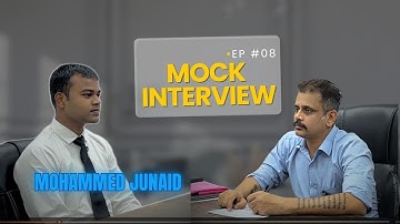 Mock Interview Series S04 E08 | Mohammed Junaid, preparing for Feb 2026 batch| #merchantnavy #imucet