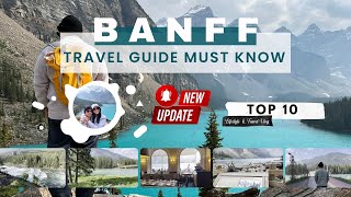 MustKnow Tips for Your Banff Adventure  Best Photo Spots in Banff  TimeSaving Tips BNAFF PART I