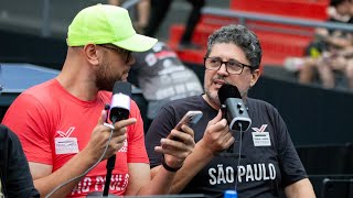Fim de campeonato da Federação de Tênis de Mesa do Estado de São Paulo
