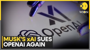 xAI vs ChatGPT : Elon Musk Sues Apple & OpenAI Over AI Monopoly Claims | WION