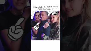 Unforgettable Coachella Moments With Dillon Francis.🔥 #sylvesterstallone #rocky #tulsaking