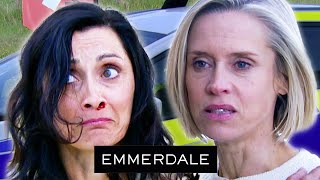 Ruby Punches Manpreet Emmerdale