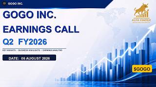 Gogo Inc. Q2 FY26 Earnings Call | Full Recording | GOGO
