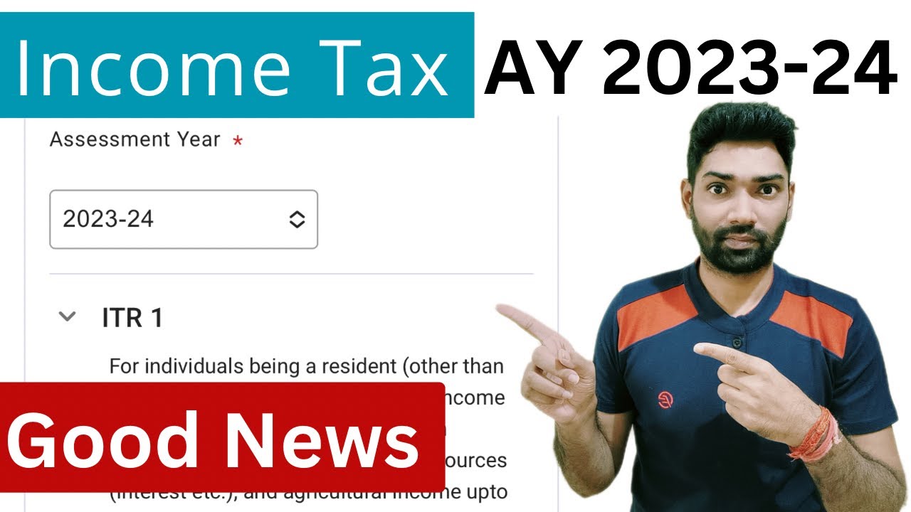 Tax Return online filing AY 2023 24 kab se hoga Online ITR 1