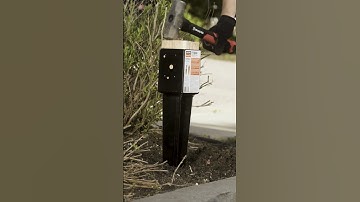 DIY with our E-Z Spike #shorts #diy #backyardmakeover #backyardinspiration #backyardproject