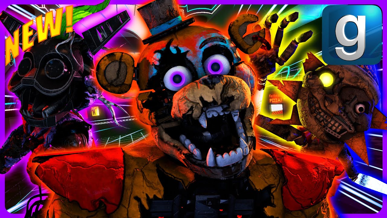 Steam Workshop::[DrGBase] Five Nights at Freddy's Security Breach RUIN  Nextbots