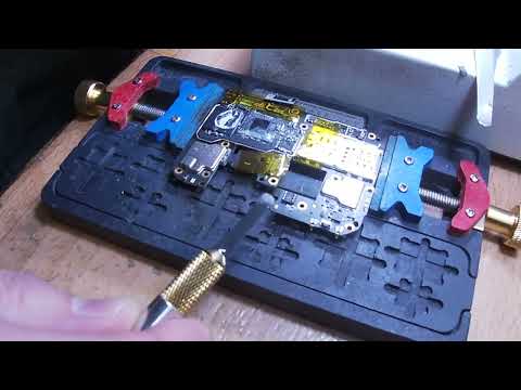 Poco x3 pro не включается, не заряжается. Перепайка бутерброда.