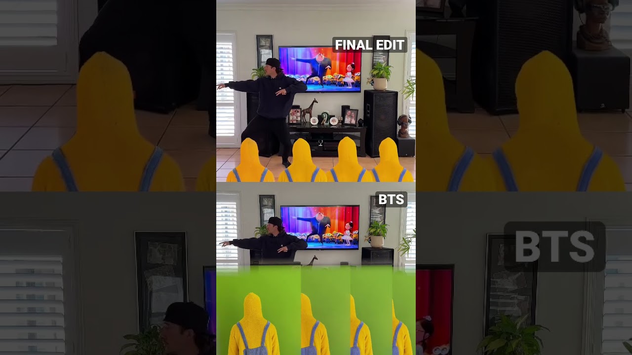 Minions Dance Behind the scenes 