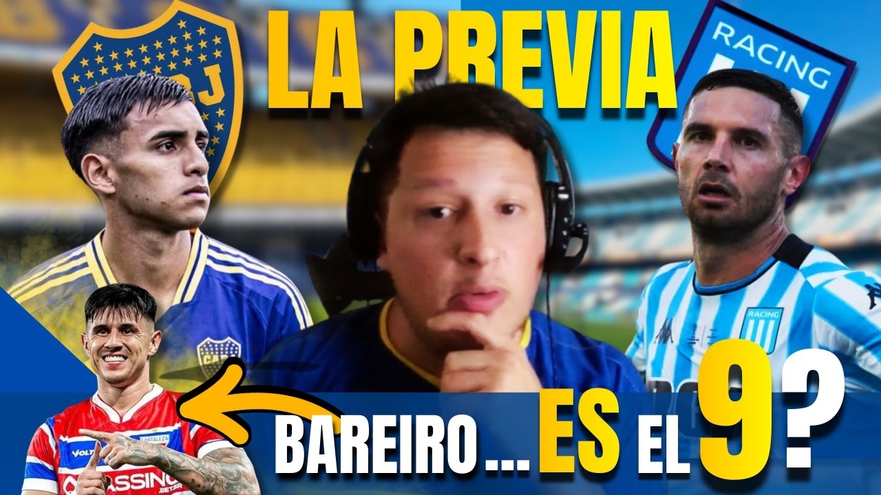 BOCA RACING + BAREIRO + INFO DEL DIA