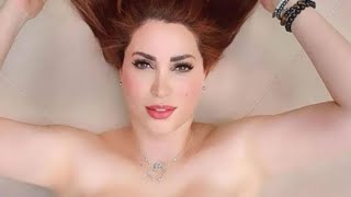 نسرين طافش بصور جرية على السرير