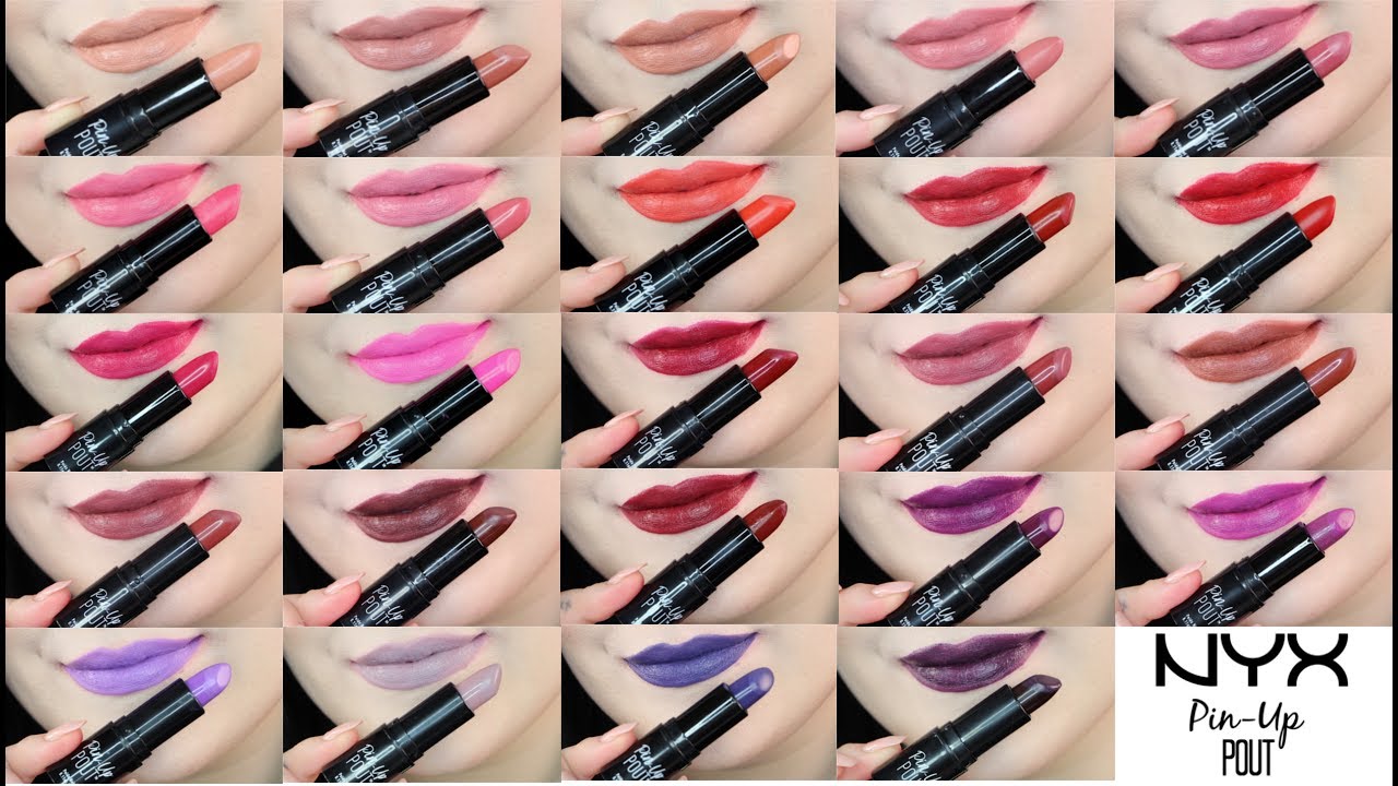 nyx pin up pout lipstick