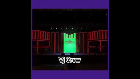 All The Set.. Wait For Next Video #mapping #vj #videomapping #ledwall #resolume #background