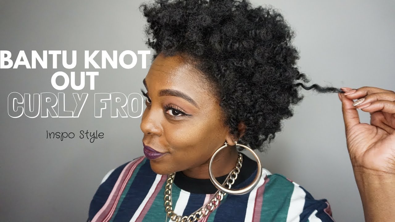 Finesse Remix Bruno Mars Inspo Bantu Knot Out Curly Fro 4 C