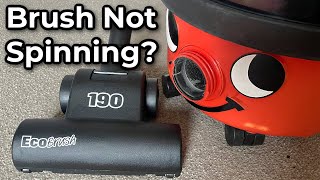 Henry Eco Brush 190 Not Spinning? How to Strip, Check & Rebuild It