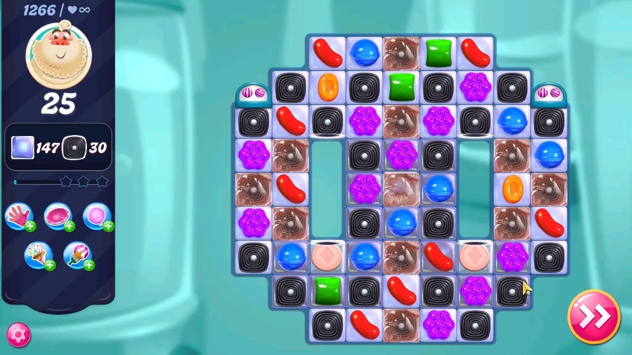 Candy Crush Saga LEVEL 1266 NO BOOSTERS (new version)🔄✓ - YouTube