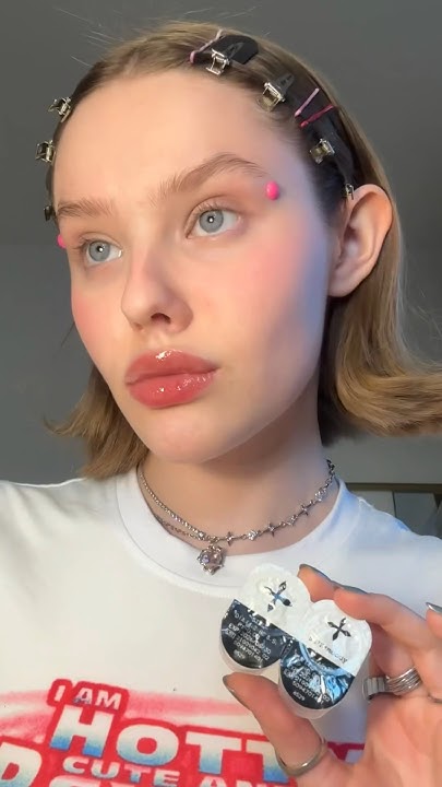 Cute liner tutorial | легкий макияж с линзами SMFK. Линзы создают ...