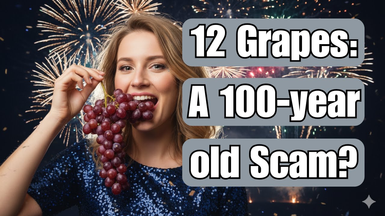 12 Grapes, 12 Seconds: The Marketing Scam That Changed New Year’s Celebration Forever