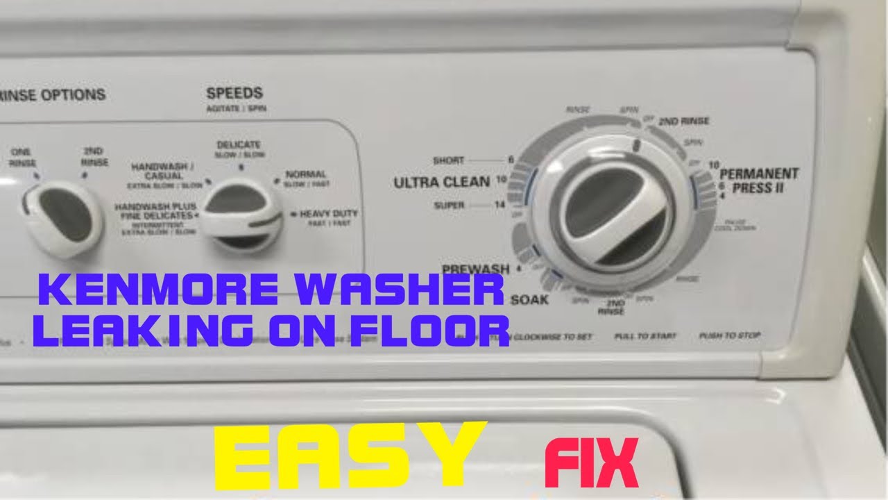 Kenmore Washer Not Spinning - How to Troubleshoot and Repair 