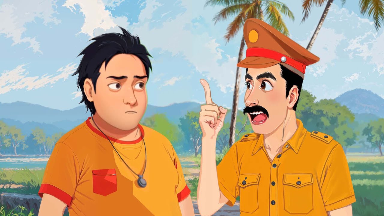 दबंग पुलिसवाला | Dabang Police Wala hindi Anime kahaniya moral stories