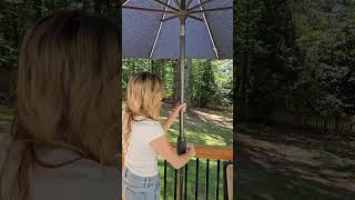 How to Tilt a Costco SunVilla Patio Umbrella Sunshade