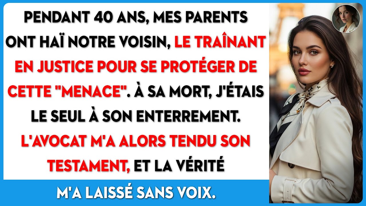 Mes parents le disaient dangereux. À son enterrement, j'ai découvert la vérité sur lui.