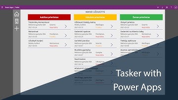Tasker with Power Apps