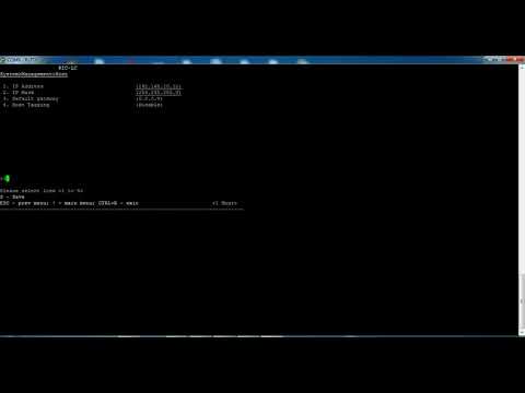 Rad e1 basic configure | rici-e1 rici-t1