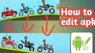 How to edit hill climb racing 2 with apk editor screenshot 1