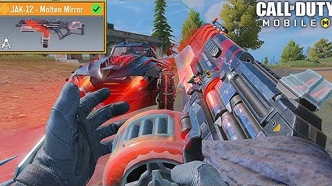 LEGENDARY JAK-12 Molten Mirror Gameplay! The First TOXIC Shotgun In Season 2 | Call Of Duty Mobile |