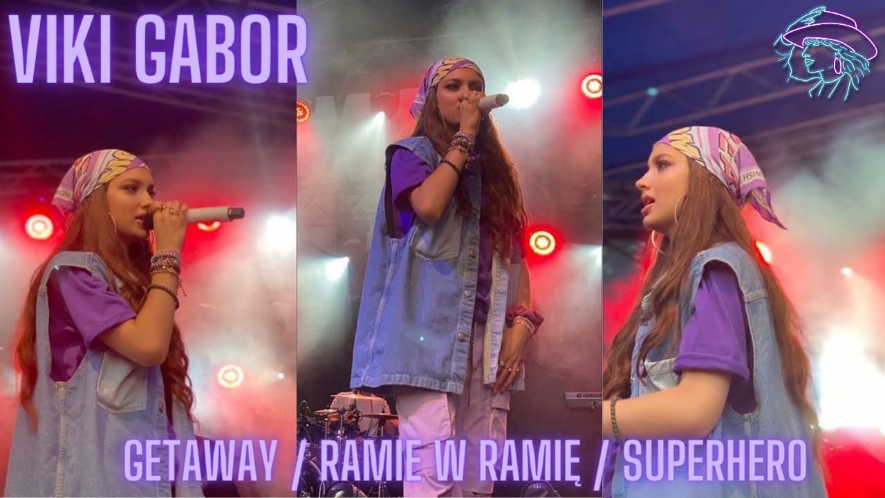 Getaway / Ramie W Ramię / Superhero - Viki Gabor | Koncert w Wadowicach 25.06.2021