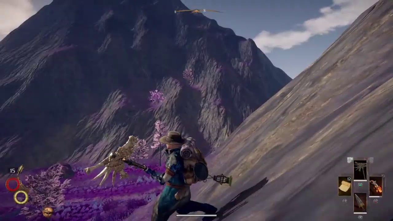 Outward-Hardcore mode 2h axe/ pistol Gameplay