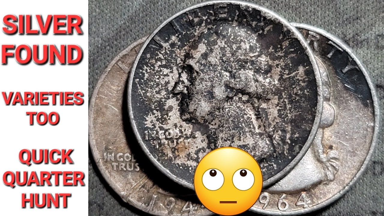 $450 Quarter Hunt - Silver & Varieties Found 